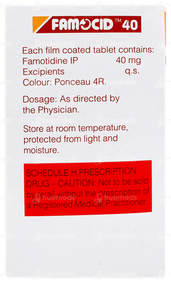 Famocid 40 Tablet 14