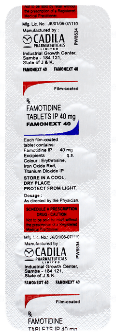 Famonext 40 Tablet 14