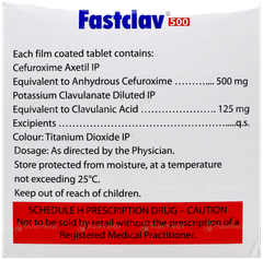Fastclav 500 Tablet 10 Fastclav 500 Tablet 10