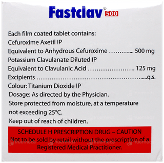 Fastclav 500 Tablet 10