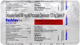 Fastclav 500 Tablet 10