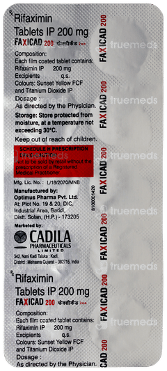 Faxicad 200 Tablet 10 Faxicad 200 Tablet 10