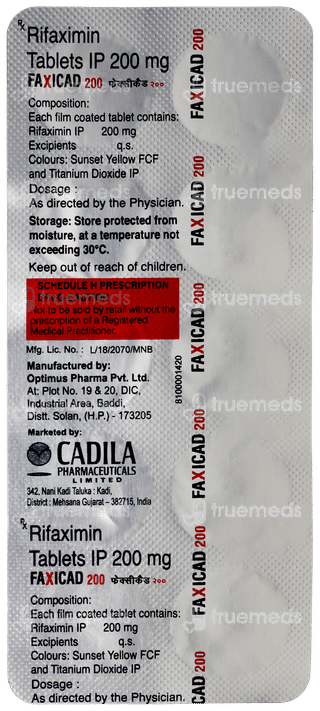 Faxicad 200 Tablet 10