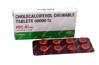 Fdc D3 60k Chewable Tablet 8