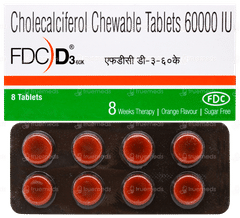 Fdc D3 60k Chewable Tablet 8