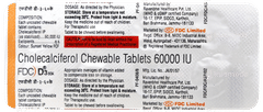 Fdc D3 60k Chewable Tablet 8
