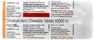 Fdc D3 60k Chewable Tablet 8