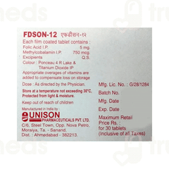 Fdson 12 Tablet 30 Fdson 12 Tablet 30