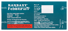 Feboxa 80 Tablet 10 Feboxa 80 Tablet 10