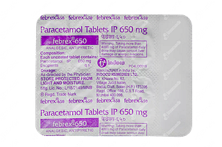 Febrex 650 MG Tablet 10