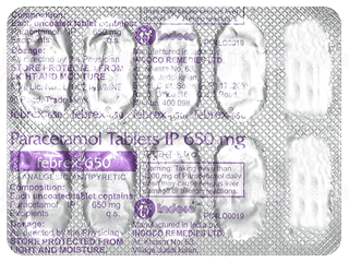 Febrex 650 Tablet 10