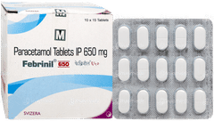 Febrinil 650 Tablet 15