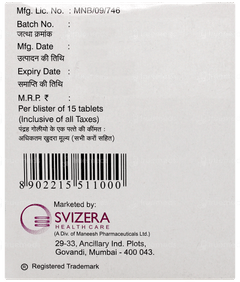 Febrinil 650 Tablet 15