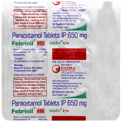 Febrinil 650 Tablet 15