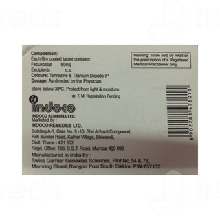 Febubest 80 Tablet 10