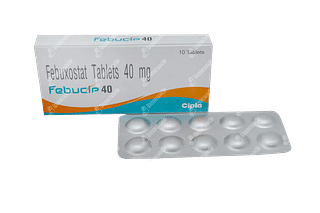 Febucip 40 MG Tablet 10