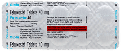 Febucip 40 Tablet 10 Febucip 40 Tablet 10