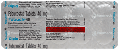 Febucip 40 Tablet 10 Febucip 40 Tablet 10