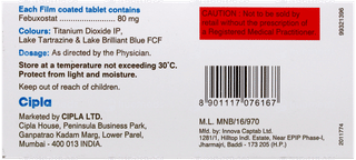 Febucip 80 Tablet 10