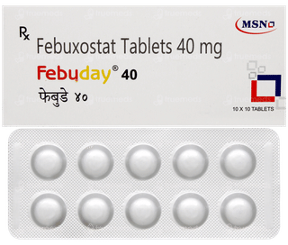 Febuday 40 Tablet 10