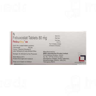 Febuday 80 Tablet 10