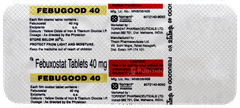 Febugood 40 Tablet 10 Febugood 40 Tablet 10