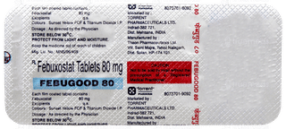 Febugood 80 Tablet 10