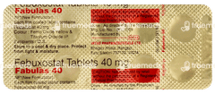 Febulas 40 Tablet 10 Febulas 40 Tablet 10