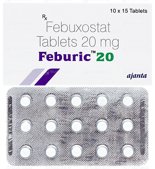 Feburic 20 Tablet 15