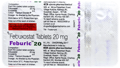 Feburic 20 Tablet 15
