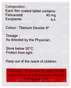 Feburic 40 Tablet 15 Feburic 40 Tablet 15