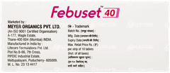 Febuset 40 Tablet 10