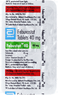 Febustat 40 Tablet 15