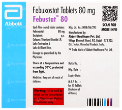 Febustat 80 Tablet 15 Febustat 80 Tablet 15