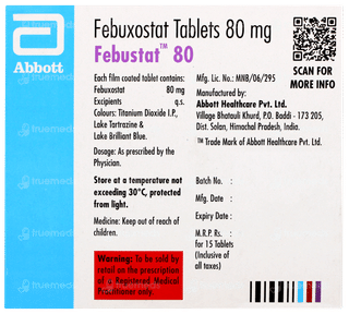 Febustat 80 Tablet 15