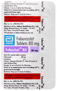 Febustat 80 Tablet 15 Febustat 80 Tablet 15