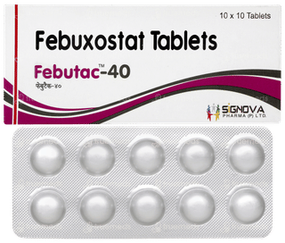 Febutac 40mg Tablet 10