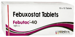 Febutac 40mg Tablet 10