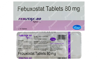 Febutax 80 MG Tablet 10