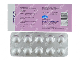 Febutax 80 Tablet 10