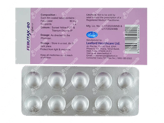 Febutax 80 MG Tablet 10