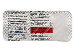 Febutaz 20 MG Tablet 10