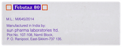 Febutaz 80 Tablet 10 Febutaz 80 Tablet 10