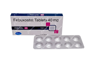 Febuvel 40 MG Tablet 10