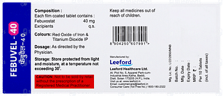 Febuvel 40 Tablet 10