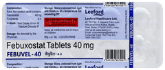 Febuvel 40 Tablet 10