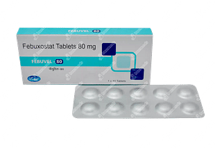 Febuvel 80 MG Tablet 10