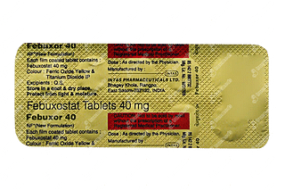 Febuxor 40 MG Tablet 10