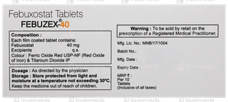 Febuzex 40 Tablet 10