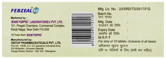 Febzeal 40 Tablet 10
